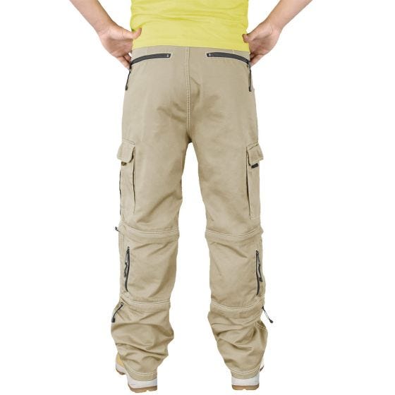 Pantalones de senderismo Surplus en beige