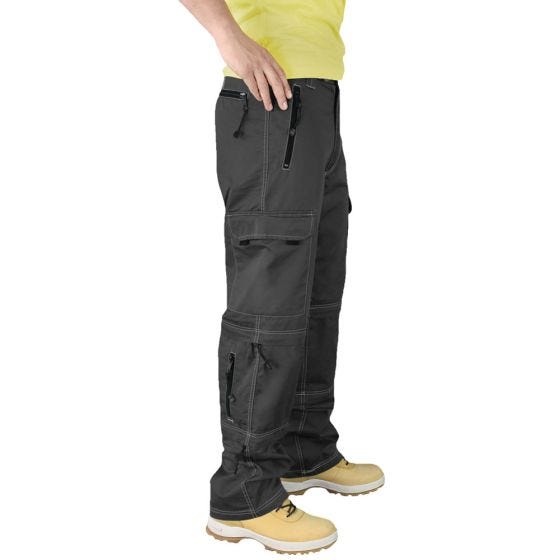 Pantalones de senderismo Surplus en negro
