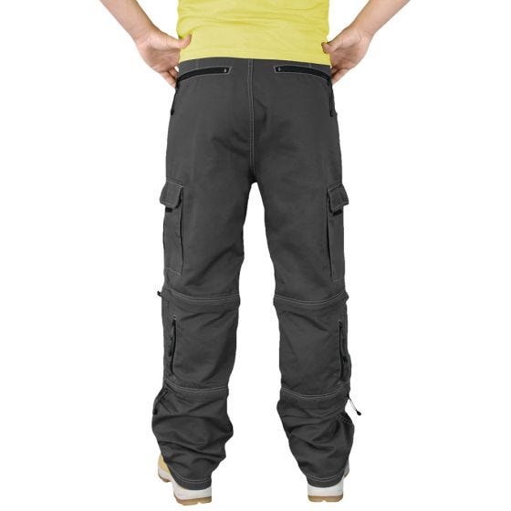 Pantalones de senderismo Surplus en negro