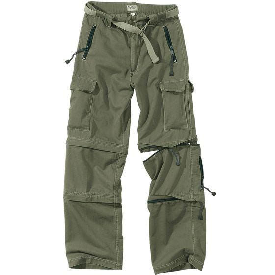 Pantalones de senderismo Surplus en verde oliva