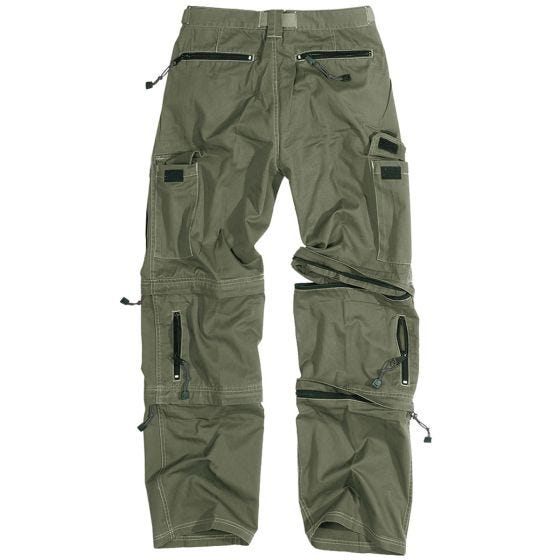 Pantalones de senderismo Surplus en verde oliva