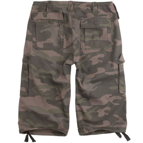 Pantalones piratas Surplus Trooper Legend en Black Camo