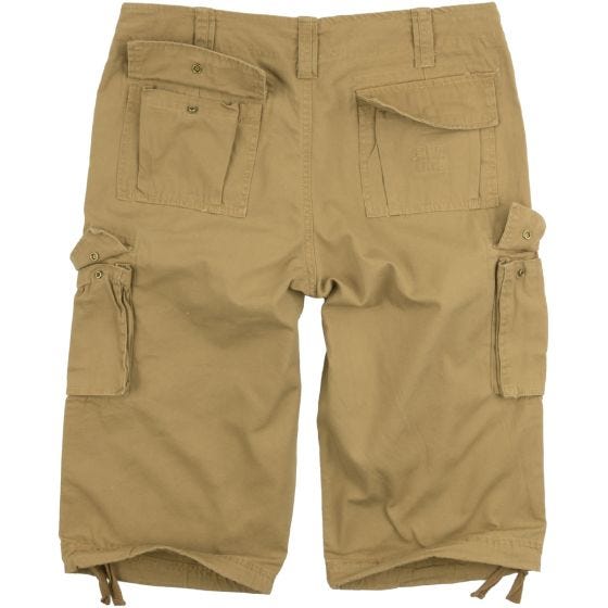 Pantalones piratas Surplus Trooper Legend en beige desgastado