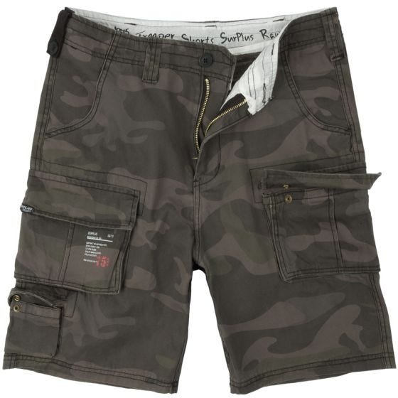 Pantalones cortos Surplus Trooper en Black Camo