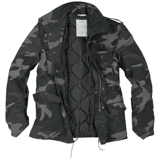 Chaqueta Surplus US M65 en Black Camo
