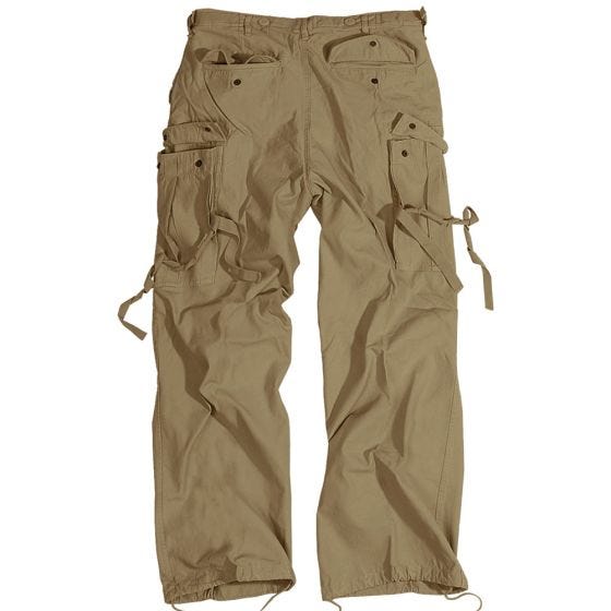 Pantalones de trabajo Surplus Vintage en Coyote
