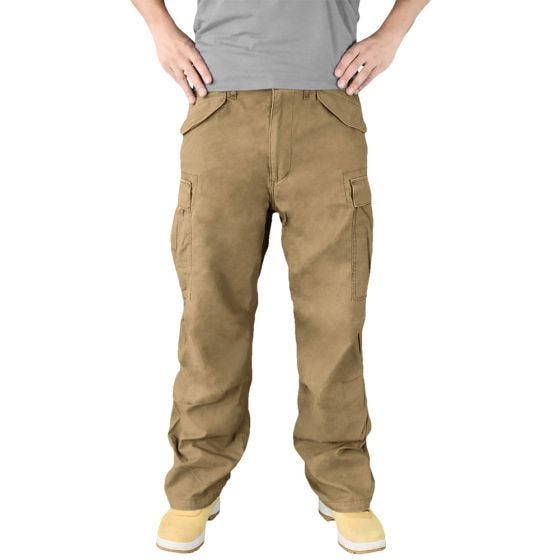 Pantalones de trabajo Surplus Vintage en Coyote