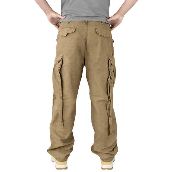 Pantalones de trabajo Surplus Vintage en Coyote