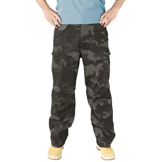 Pantalones de trabajo Surplus Vintage en Camo