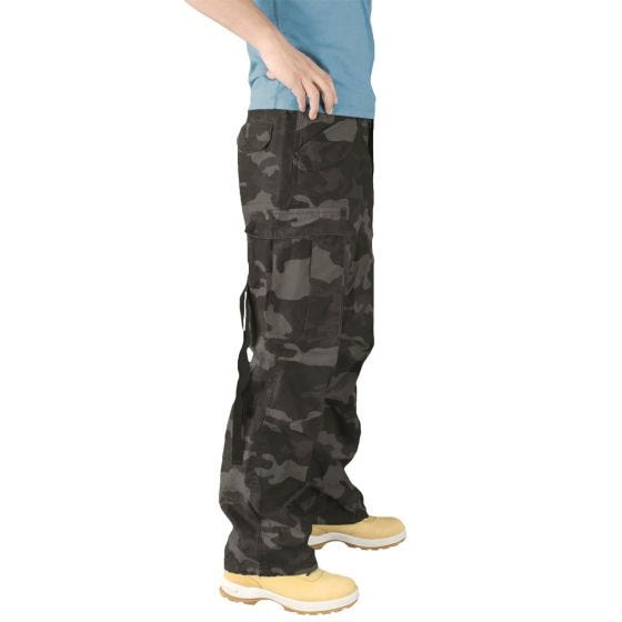 Pantalones de trabajo Surplus Vintage en Camo
