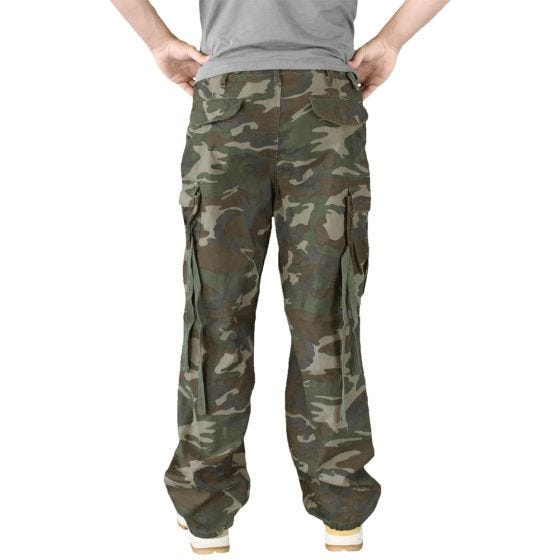 Pantalones de trabajo Surplus Vintage en Woodland