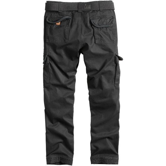 Pantalones Surplus Premium Slimmy en negro desgastado