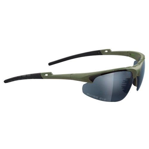 Gafas Swiss Eye Apache con montura en verde oliva