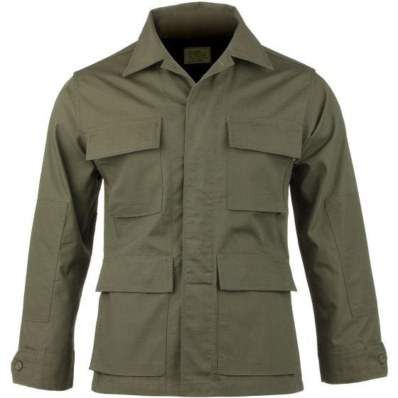 Camisa Teesar BDU de Ripstop en verde oliva