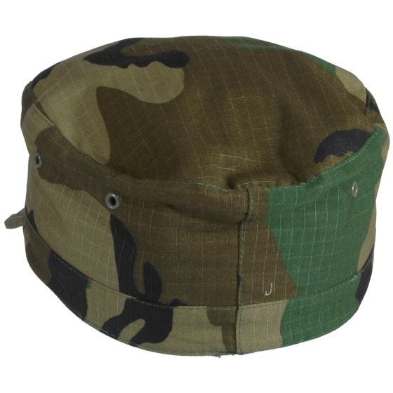 Gorra militar Teesar BDU Field de Ripstop en Woodland