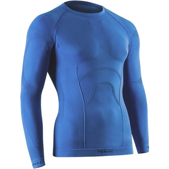 Camiseta de manga larga Tervel Comfortline en azul