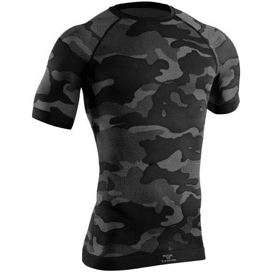 Camiseta de manga corta Tervel Optiline Light Tactical en negro / gris