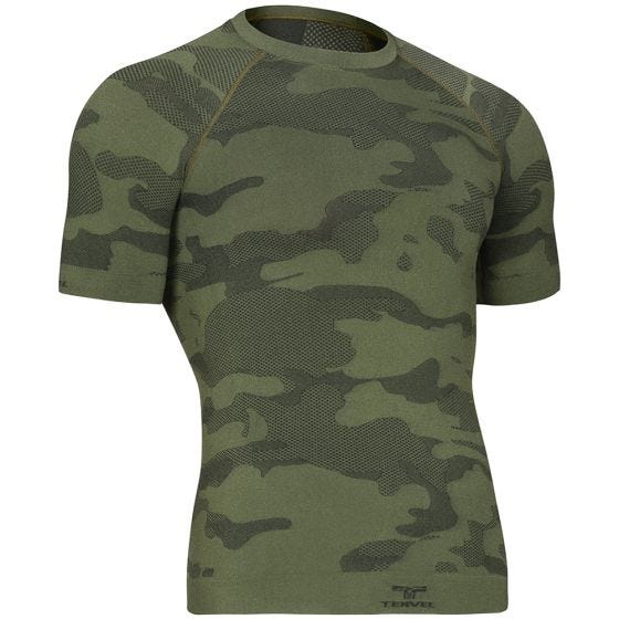 Camiseta táctica y ligera de manga corta Tervel Optiline en Military / gris