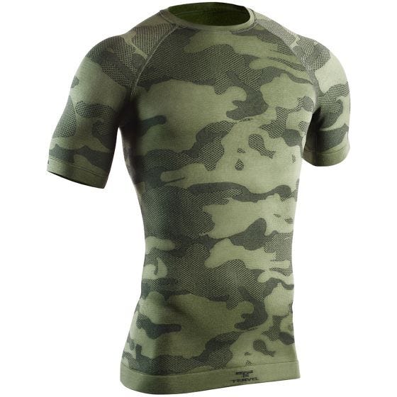 Camiseta táctica de manga corta Tervel Optiline en Military / gris