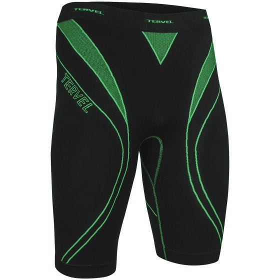 Pantalones Deportivas Tervel Optiline en negro / verde
