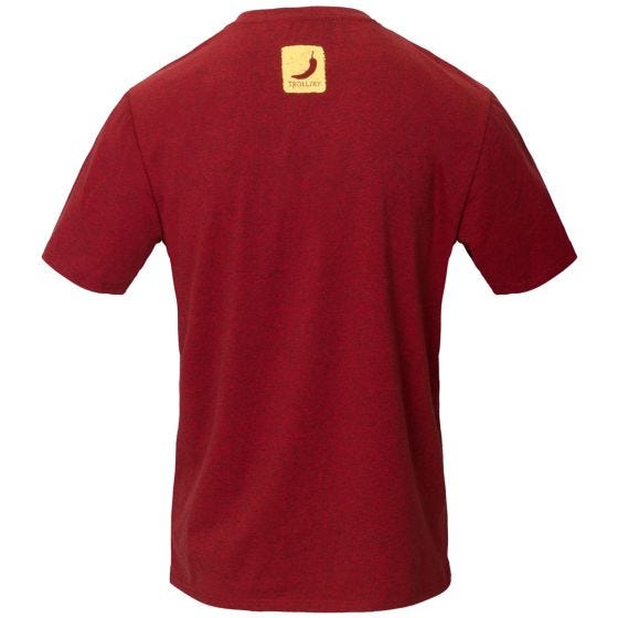 Camiseta Helikon Trollsky Burns Twice - Jaspeado en rojo