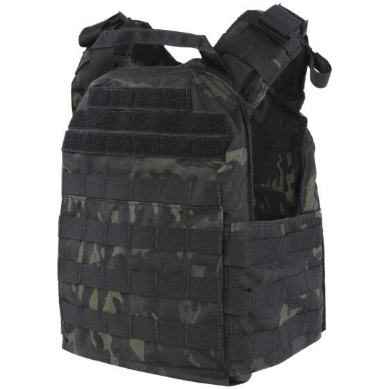 Chaleco portaplacas Condor Cyclone en MultiCam Black