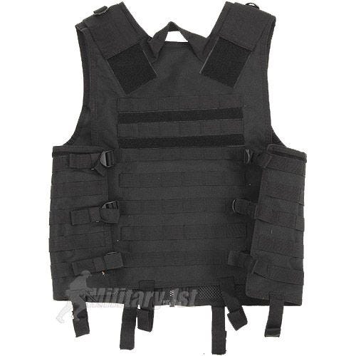 Chaleco MFH MOLLE Light en negro