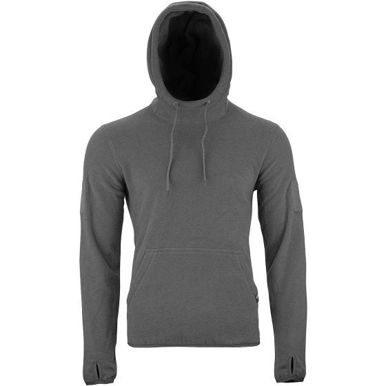 Sudadera con capucha Viper Tactical de forro polar en Titanium