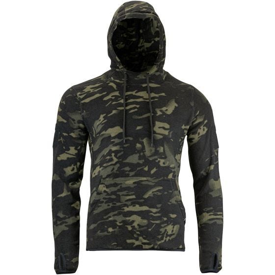 Sudadera con capucha Viper Tactical de forro polar en V-Cam Black