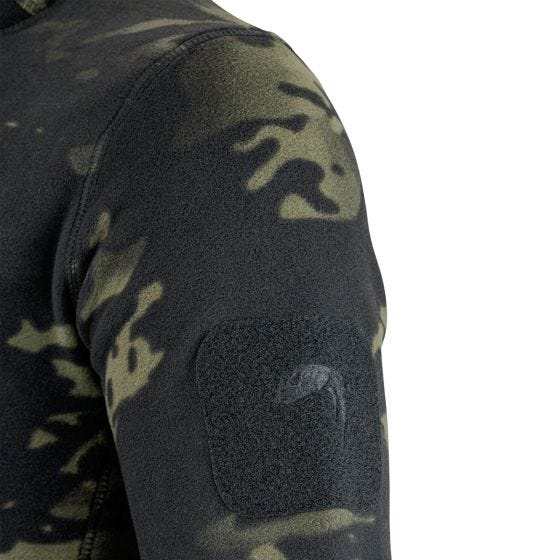 Sudadera con capucha Viper Tactical de forro polar en V-Cam Black