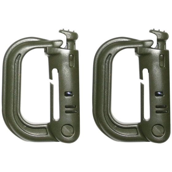 Enganche de cierre automático Viper en Olive Green