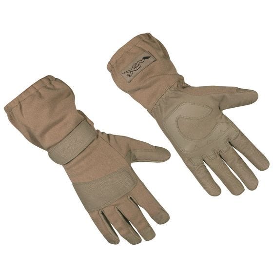 Guantes de combate ignífugos Wiley X Raptor en Coyote