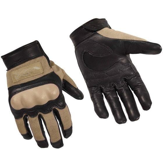 Guantes de asalto/combate Wiley X CAG-1 en Coyote