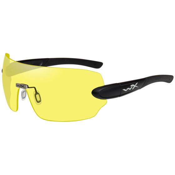 Wiley X WX Detection con lentes transparentes + amarillas + naranjas + moradas + cobre y montura en negro mate
