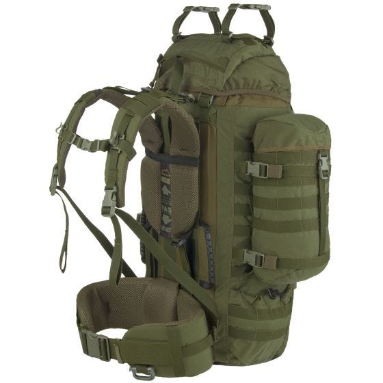 Mochila Wisport Raccoon 65 l en Olive Green