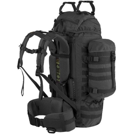 Mochila Wisport Raccoon 65 l en negro