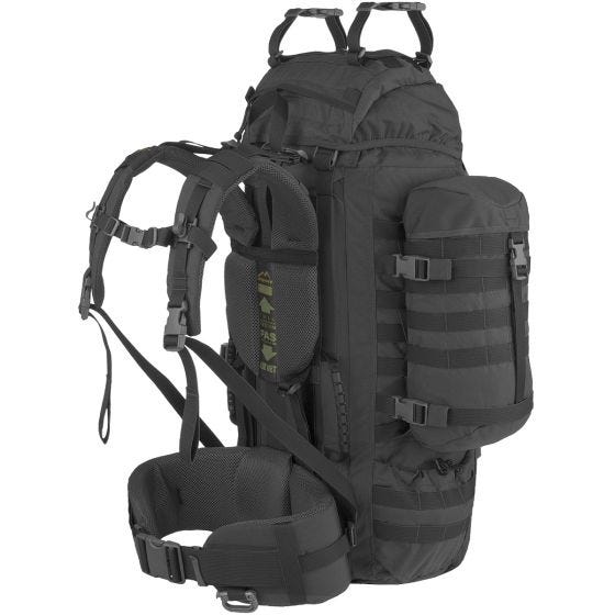 Mochila Wisport Raccoon 85 l en negro