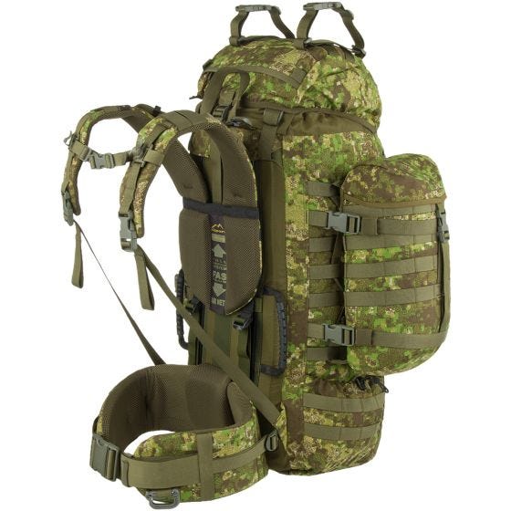 Mochila Wisport Raccoon 85 l en PenCott GreenZone