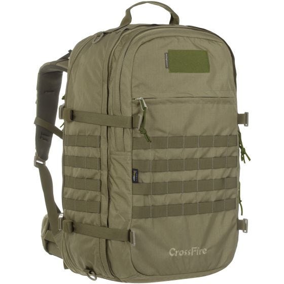 Mochila/bolsa bandolera Wisport Crossfire en RAL 7013