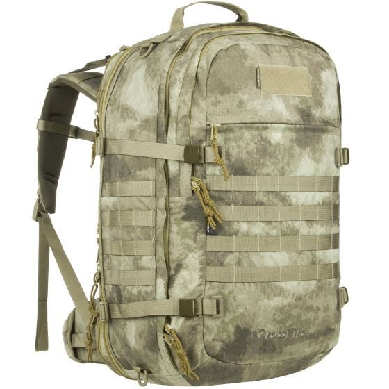 Mochila/bolsa bandolera Wisport Crossfire en A-TACS AU