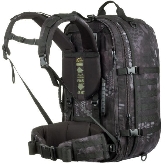 Mochila/bolsa bandolera Wisport Crossfire en Kryptek Typhon