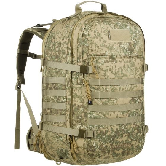 Mochila/bolsa bandolera Wisport Crossfire en PenCott Badlands