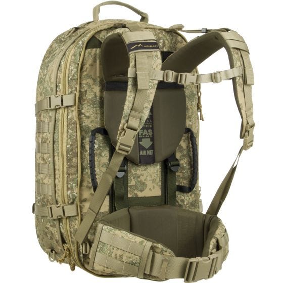 Mochila/bolsa bandolera Wisport Crossfire en PenCott Badlands