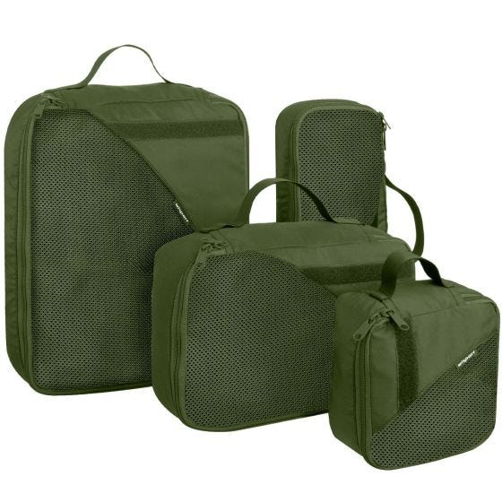 Set de organizadores Wisport en Olive Green