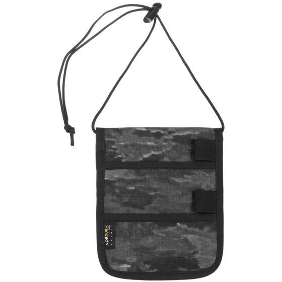 Funda de documentos de identificación para llevar al cuello Wisport Patrol - A-TACS GHOST
