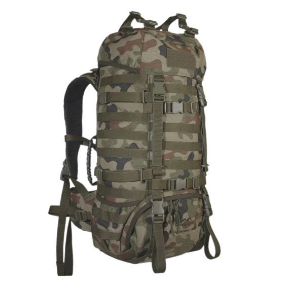 Mochila Wisport Raccoon 45 l en Woodland polaco