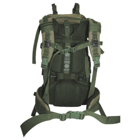 Mochila Wisport Raccoon 45 l en RAL 7013