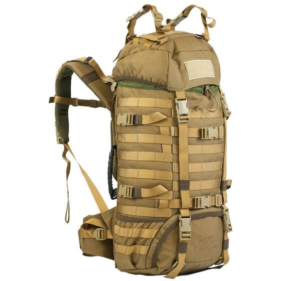 Mochila Wisport Raccoon 45 l en Coyote