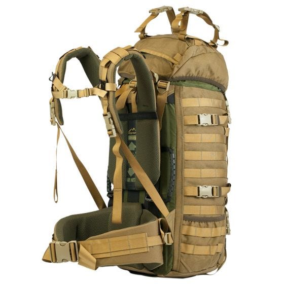 Mochila Wisport Raccoon 45 l en Coyote