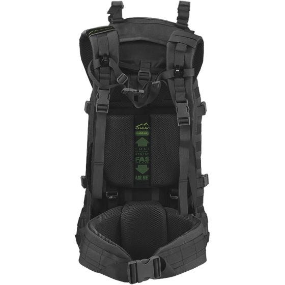 Mochila Wisport Raccoon 45 l en negro